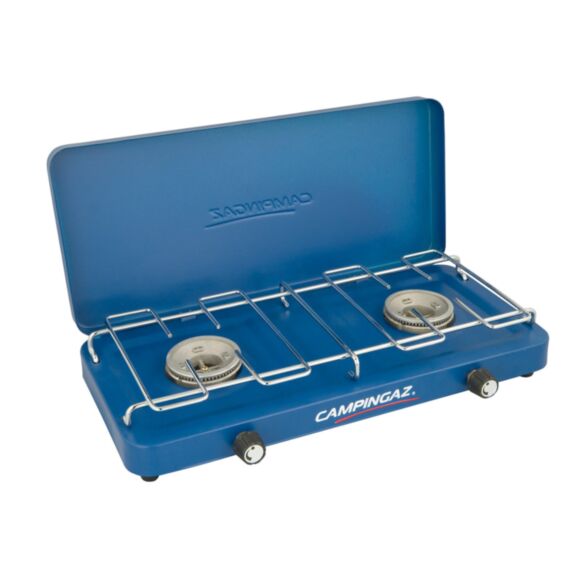 Réchaud 2 feux base camp avec couvercle