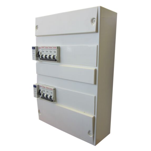 coffret pré-équipé 2 rangées - DEBFLEX