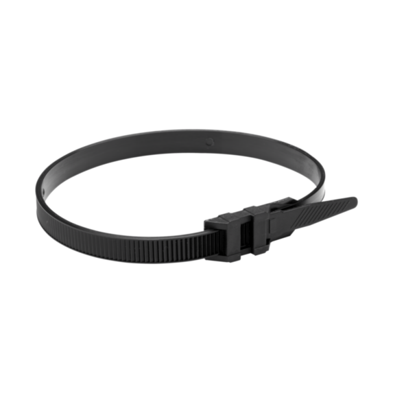 Collier autoblocant 9x350 mm noir sachet de 25