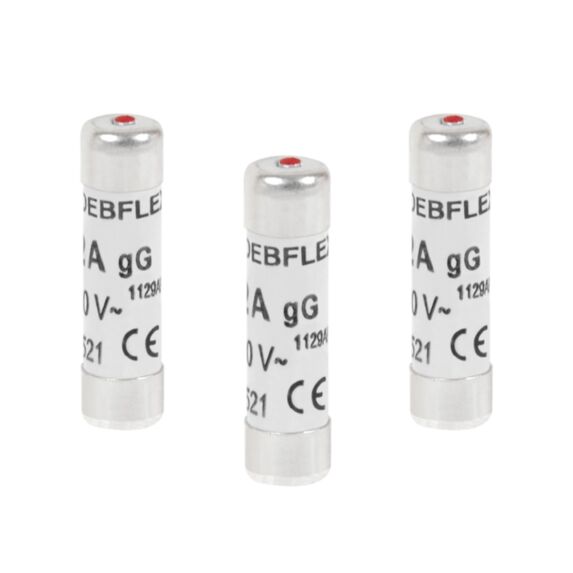 Fusible x3 8,5x31,5 10a 380v