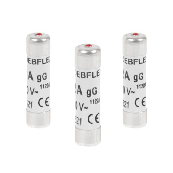 Fusible x3 8,5x31,5 20a 380v - DEBFLEX