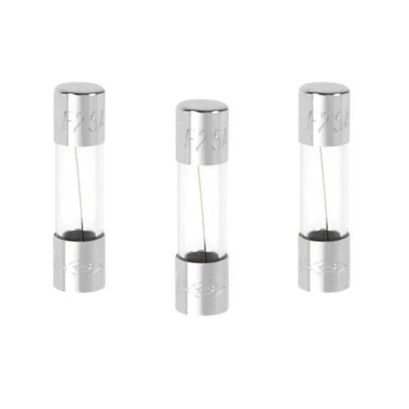 Fusible x3 5x20 2,5a 250v - DEBFLEX