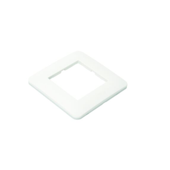 Plaque simple gamme Casual blanc brillant - DEBFLEX