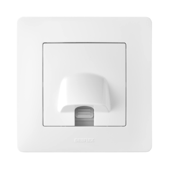 Sortie de câble Nora blanc - DEBFLEX