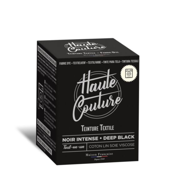 Teinture textile noir intense 350g - HAUTE COUTURE