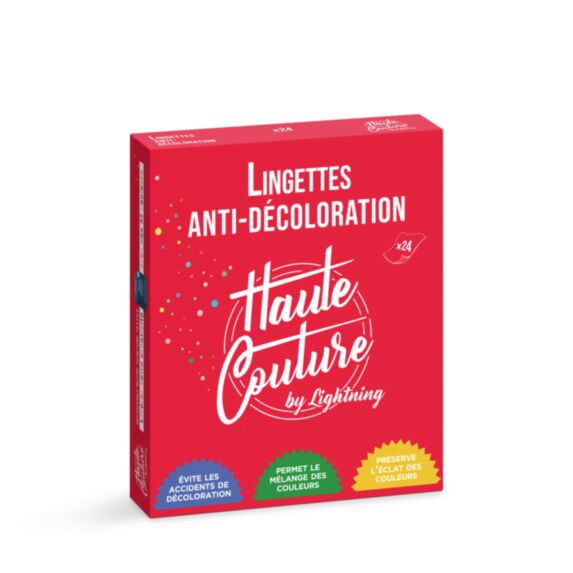 Lingettes anti décoloration - HAUTE COUTURE