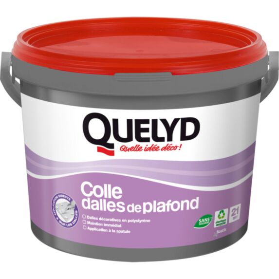 Colle Dalles de Plafond Polystyrène Seau 7kg - QUELYD