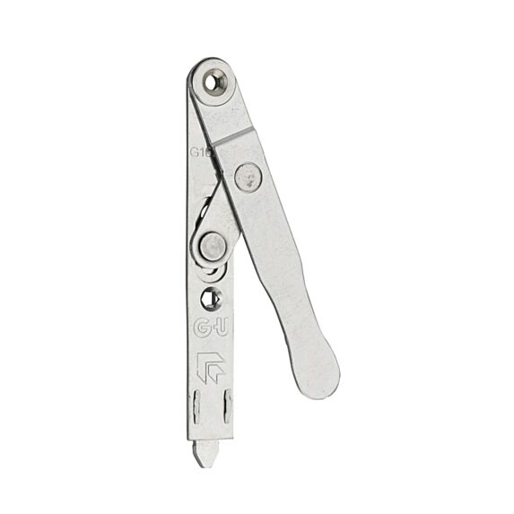 Verrou pour fenêtre PVC à levier tétière 16mm L 120mm