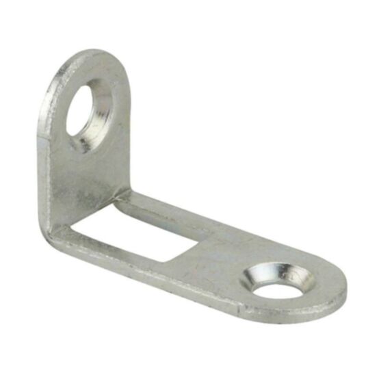 Gâche Équerre de Tringle d’Extrémité 34x20x19x2mm