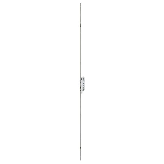 Serrure à encastrer Europa R2 3 points Bois/PVC carré 7mm têtière 16mm H.poignée 1045mm