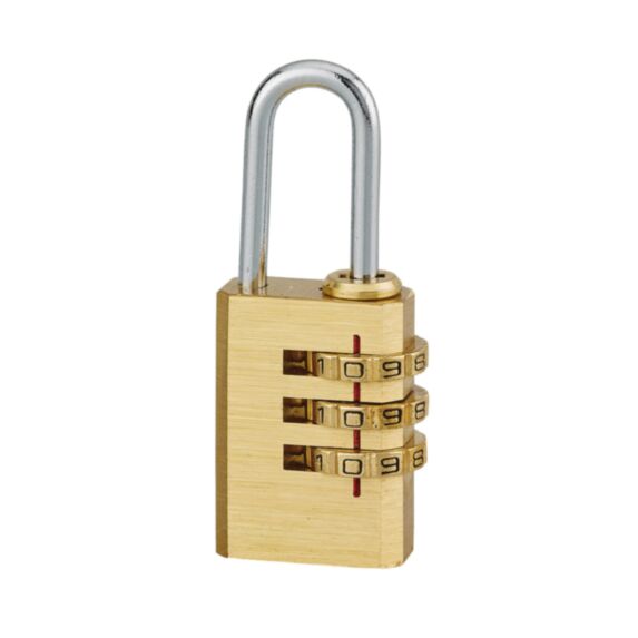 Cadenas 208 à Combinaison Modifiable Laiton Anse Acier 20mm