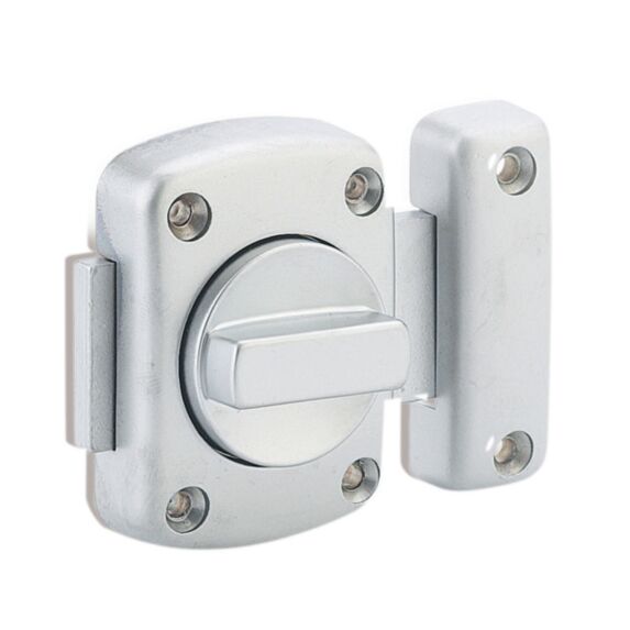 Verrou automatique Alouette 50mm époxy argent - THIRARD