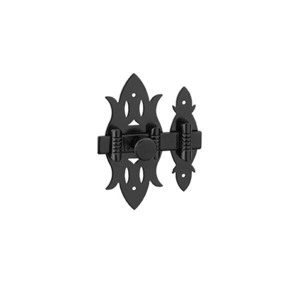 Targette rustique 42x82 noir - THIRARD