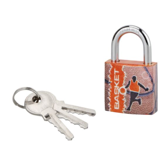 Cadenas 3 Clés Line Sport Basket 30mm