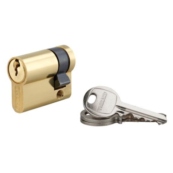 1/2 cylindre 5 goupilles SA 30x10mm 3 clés