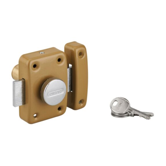 Verrou de sûreté Trident cylindre 45mm - THIRARD