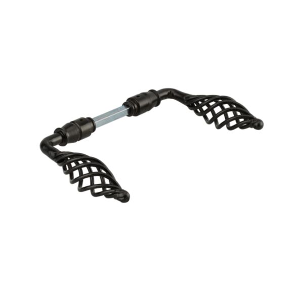 Béquille double fil c7x70 noir 2p