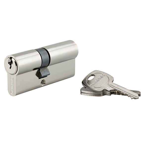 Cylindre profilé std nickelé 30x40mm