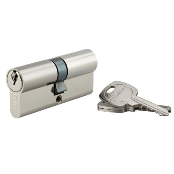 Cylindre profil 35x35 nickelé