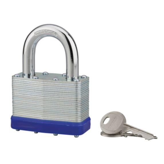 Cadenas + 2 Clés Auto Lamelles Zingué 65mm - THIRARD