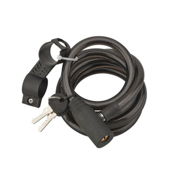 Antivol câble 12x1,80m 2 clés