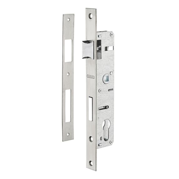 Boîtier de serrure à encastrer axe à 21 pour cylindre - THIRARD