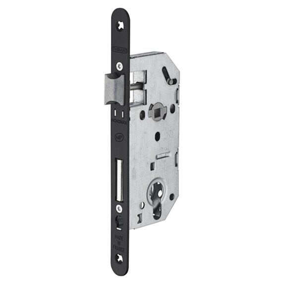 Boîtier de Serrure à Encastrer Axe 40mm pour Cylindre 2 Tours - THIRARD