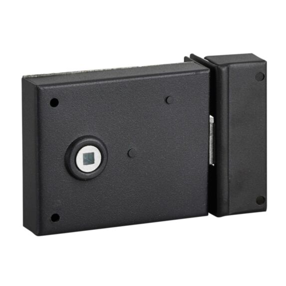 Serrure Bec de Cane Porte Cave 95x76mm Réversible - THIRARD