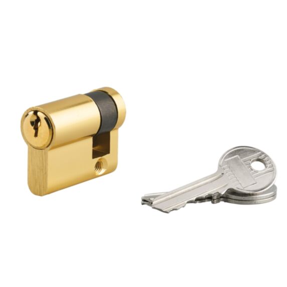 Serrure demi-cylindre Profil Européen 30 x 10mm 3 clés - THIRARD