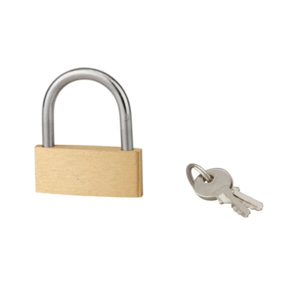 Cadenas + 2 Clés Basic Anse Acier 45mm - 1ER