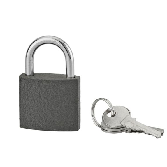 Cadenas Acera 40mm gris anse acier cémenté 3 clés - 1ER