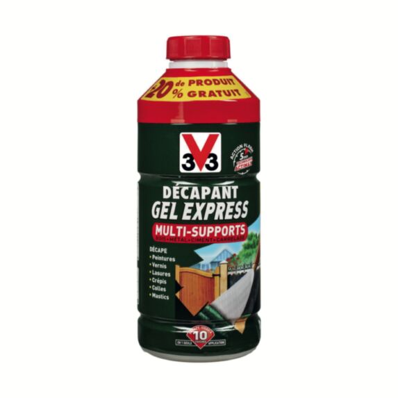 Décapant Gel Express Multisupport 1L+20% - V33