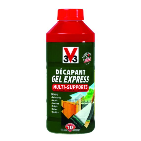 Décapant gel express multisupport 1l - V33