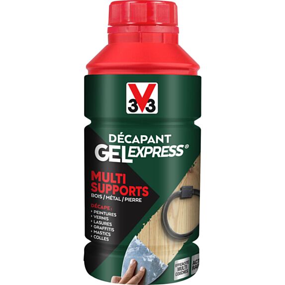 Décapant gel express multisupport 0.5l - V33