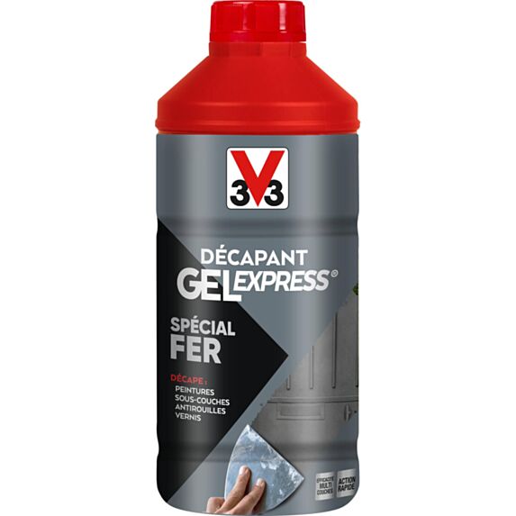 Décapant Gel Express Spécial Fer 1L - V33