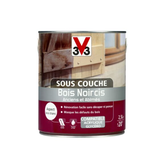 sous-couche bois noircis 2.5l - V33
