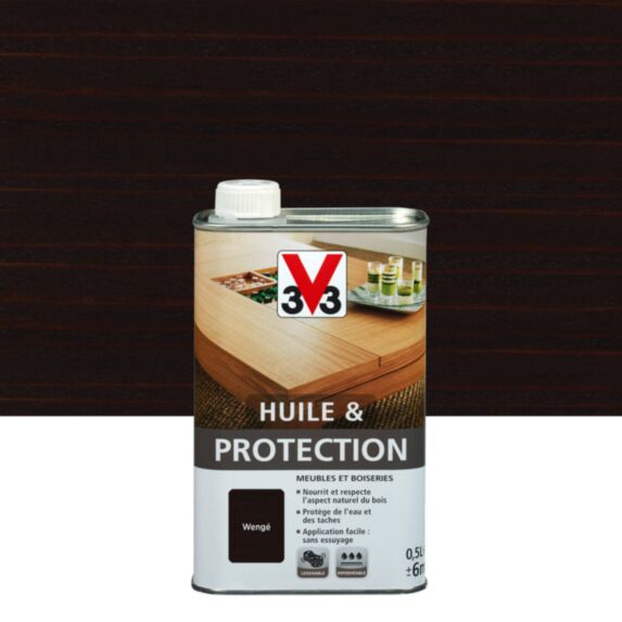 Huile & protection wenge 0,5 L - V33