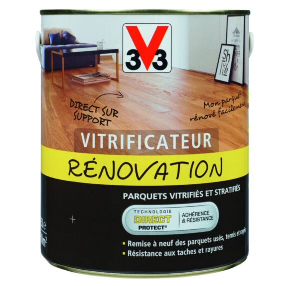 Vitrificateur renovation mat incolore 2,5 L - V33