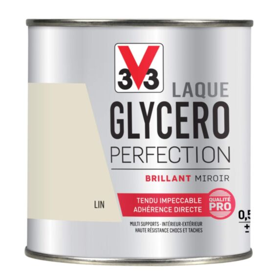 laque glycero brillante 0,5L lin - V33