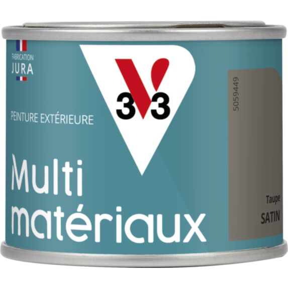 peinture multisupport direct protect satin 125 ml Taupe - V33
