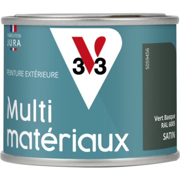 peinture multisupport direct protect satin 125 ml Vert Basque - V33
