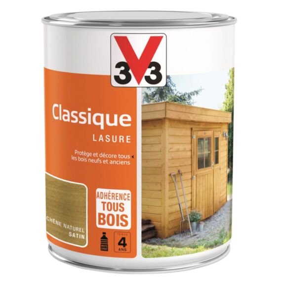 Lasure Classique Chêne Naturel 1L - V33