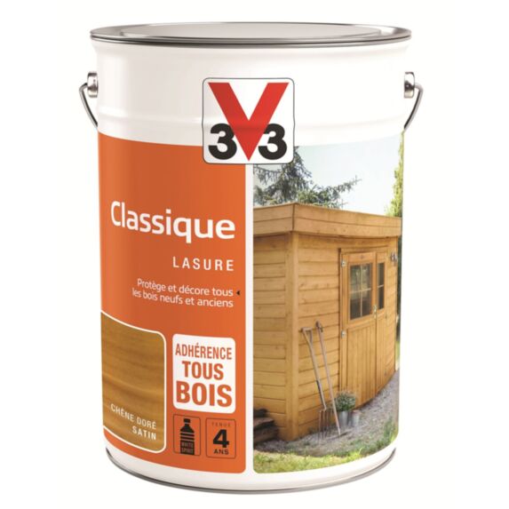 Lasure Classique Chêne Doré 5L - V33