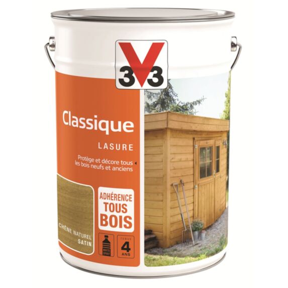 Lasure Classique Chêne Naturel 5L - V33