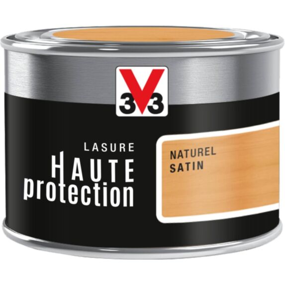 Lasure haute protection naturel 8 ans 125ml - V33