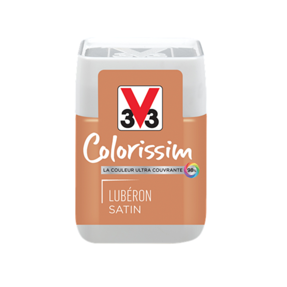 Testeur de peinture multisupport Colorissim Luberon satin 75ml - V33