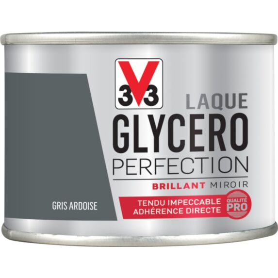 Laque glycéro brillant gris ardoise 125ml - V33