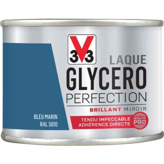 Laque glycéro brillant bleu marin 125ml - V33