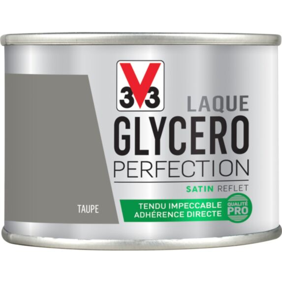 Laque glycéro satin taupe 125ml - V33
