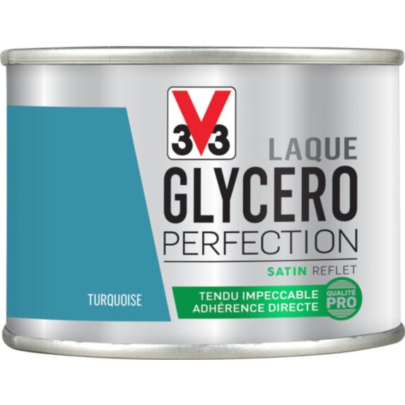 Laque glycéro satin turquoise 125ml - V33